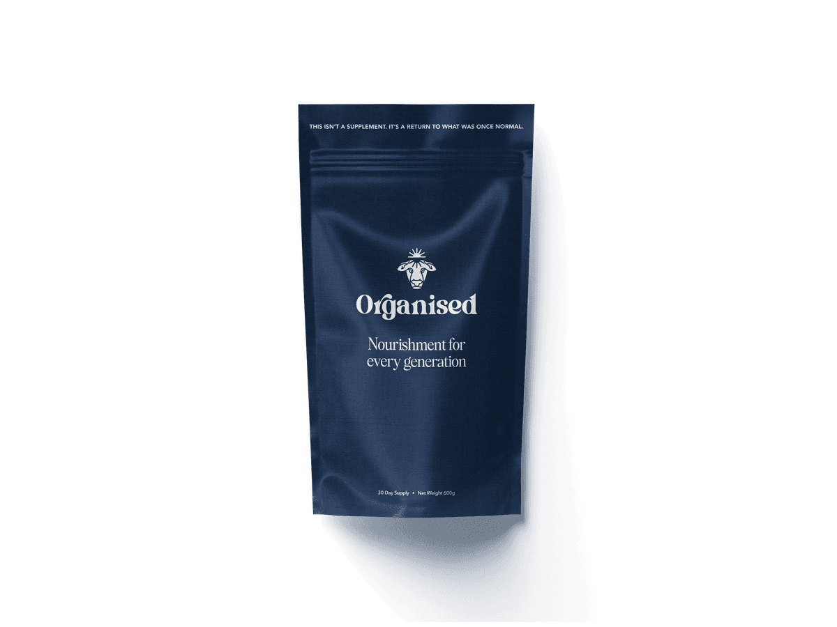 Organised product pouch