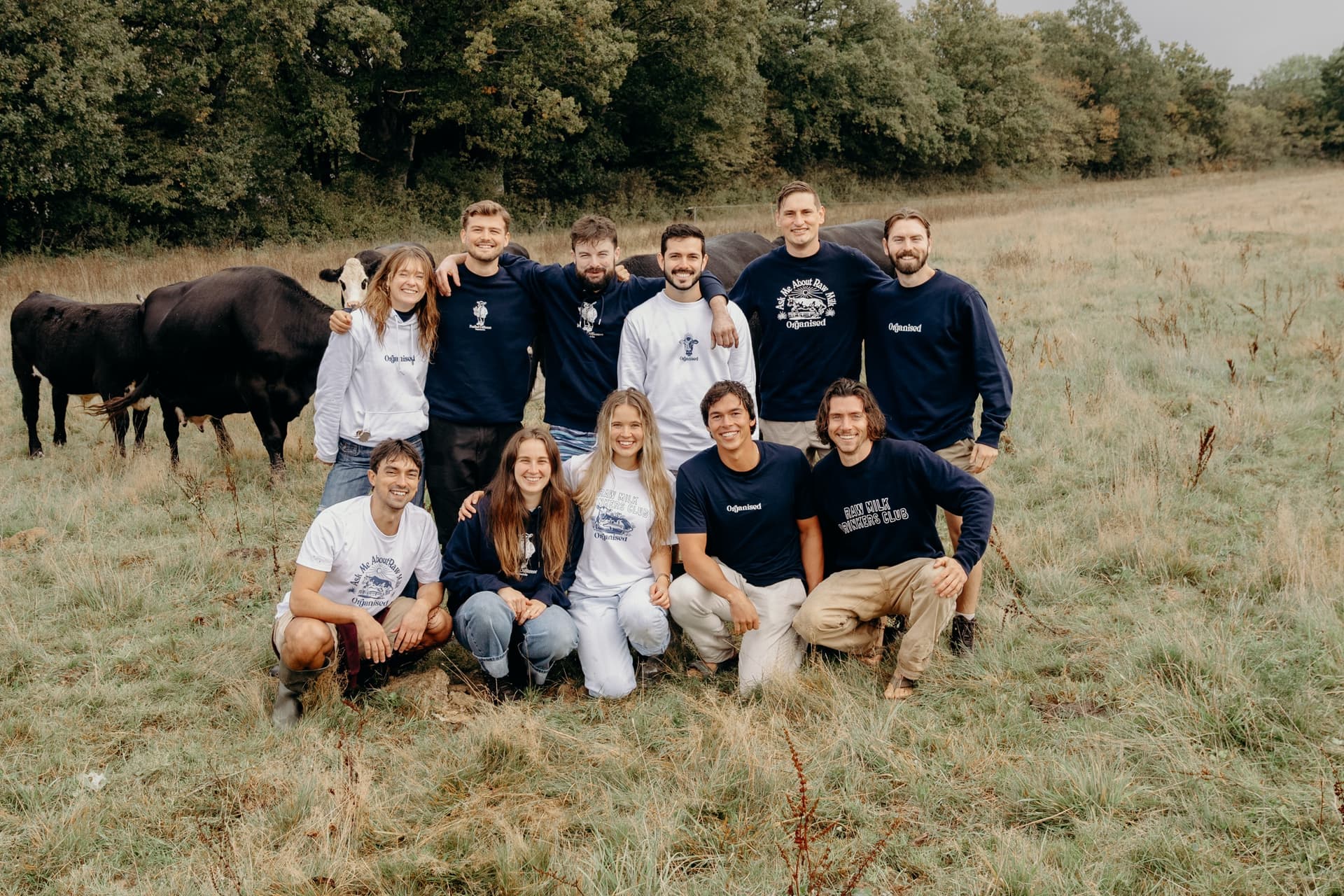 The Organised team on a residency in Kent.