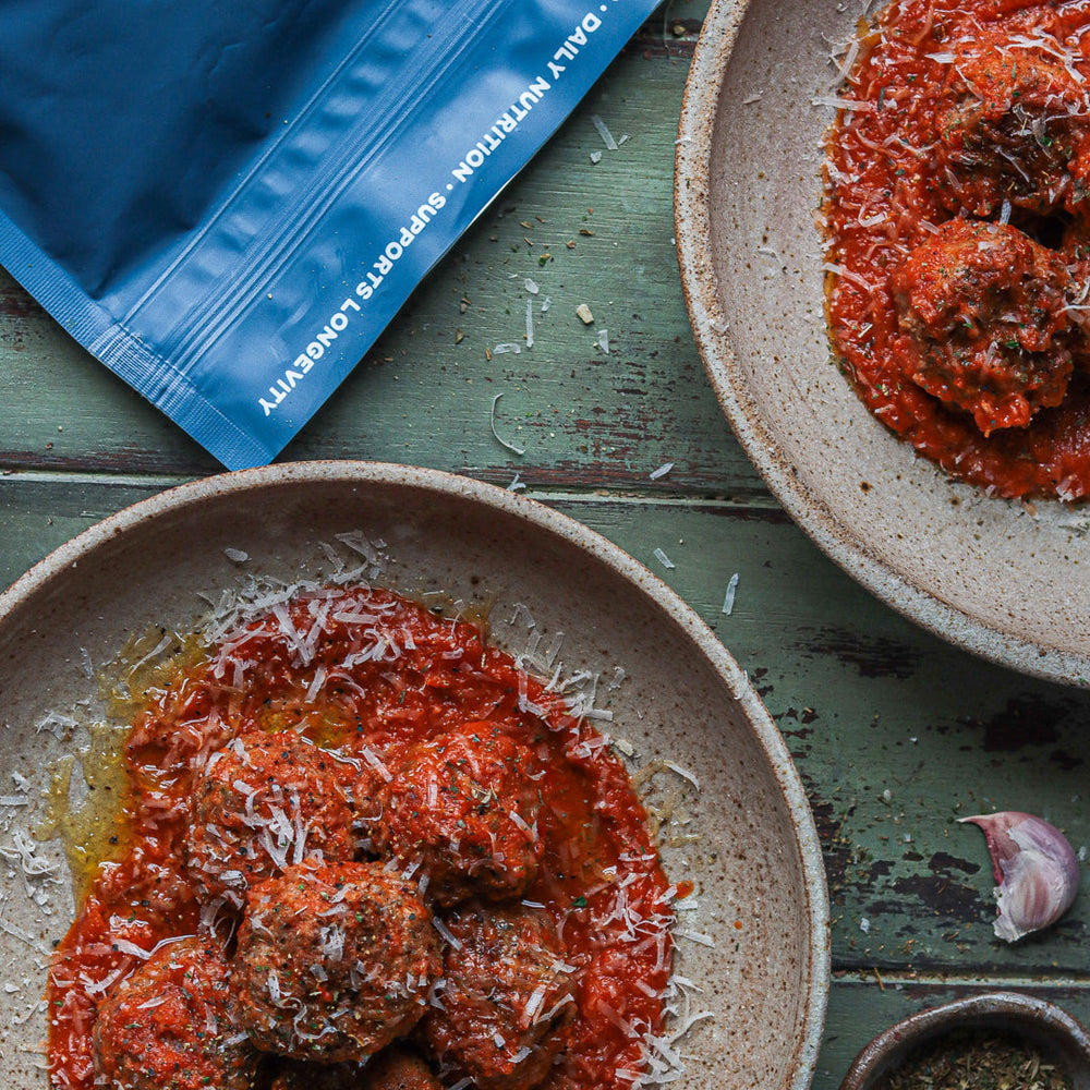 Italian Style Meatballs with Organs