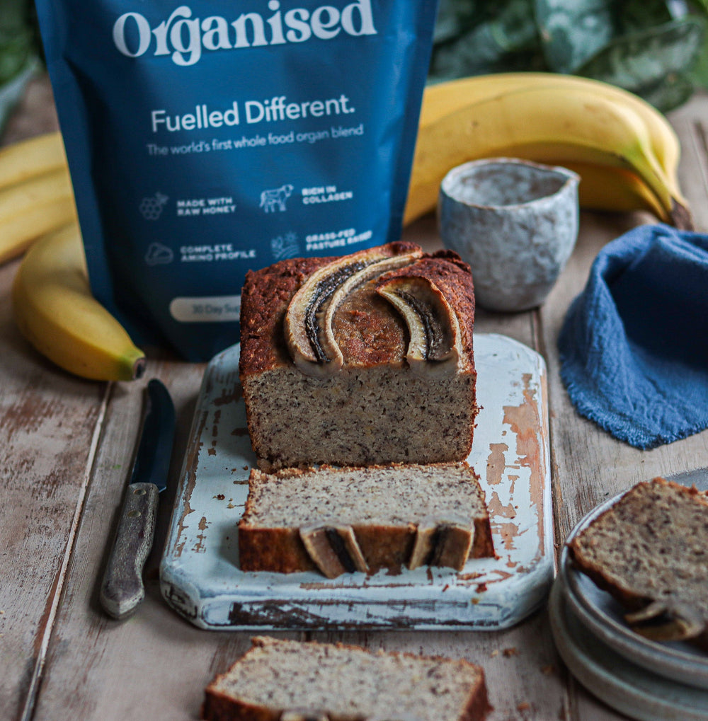 Animal based banana bread