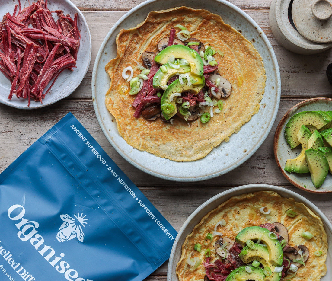 Organ Breakfast Wraps