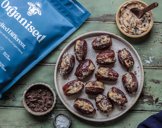 Whipped Butter Stuffed Dates