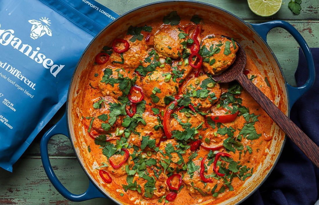 Thai Chicken & Organ Meatballs