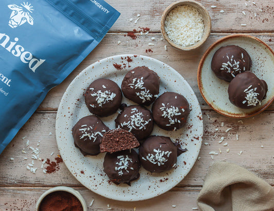 Sweet Potato Chocolate Truffles