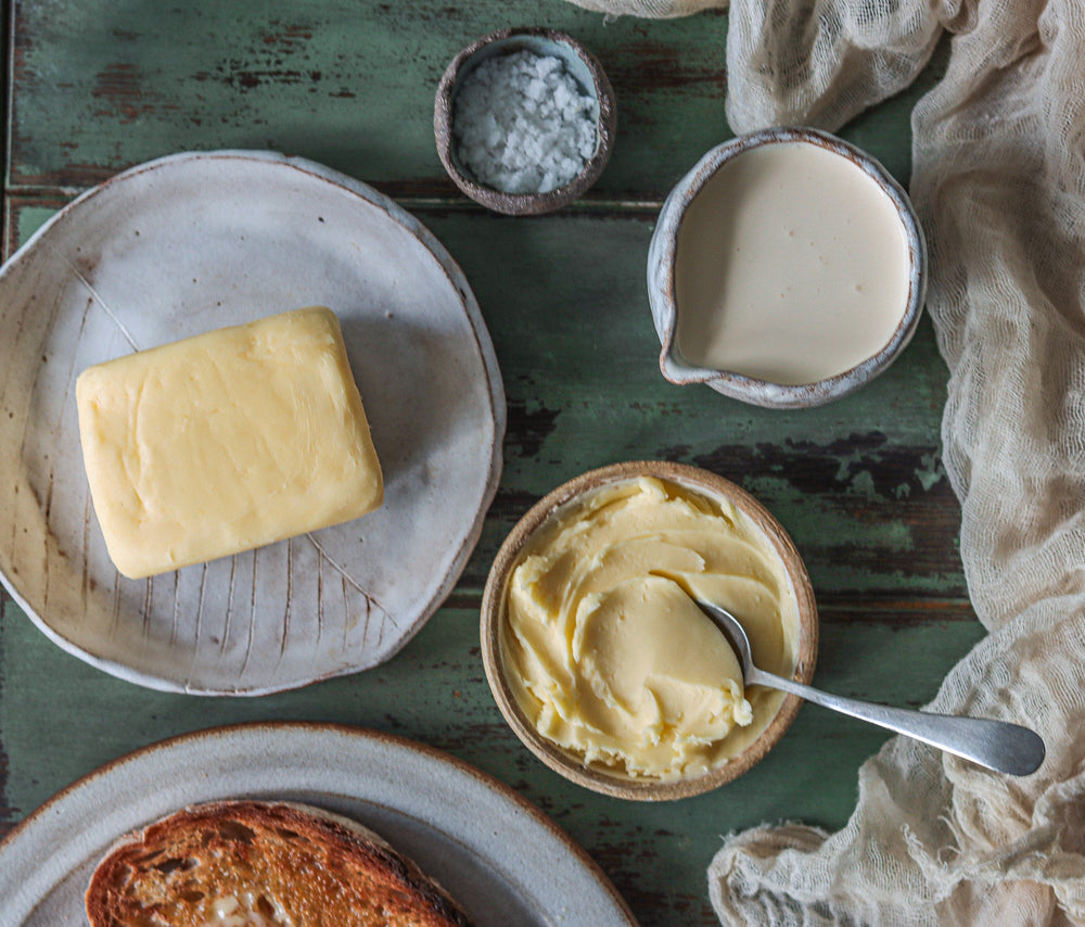 Homemade Raw Butter