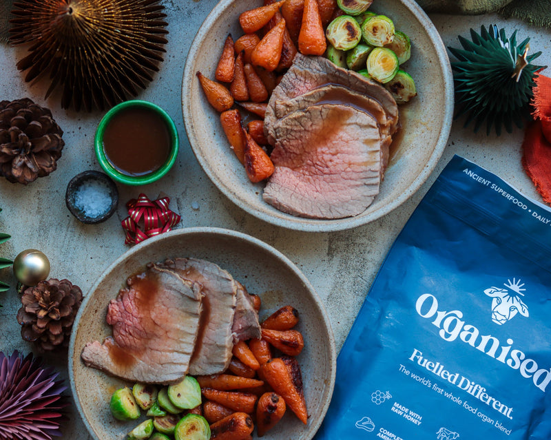 Bone Broth Gravy With Roast Beef