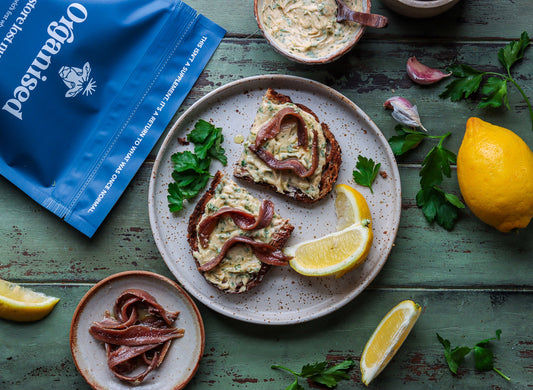 Whipped Raw Butter With Organs & Anchovies