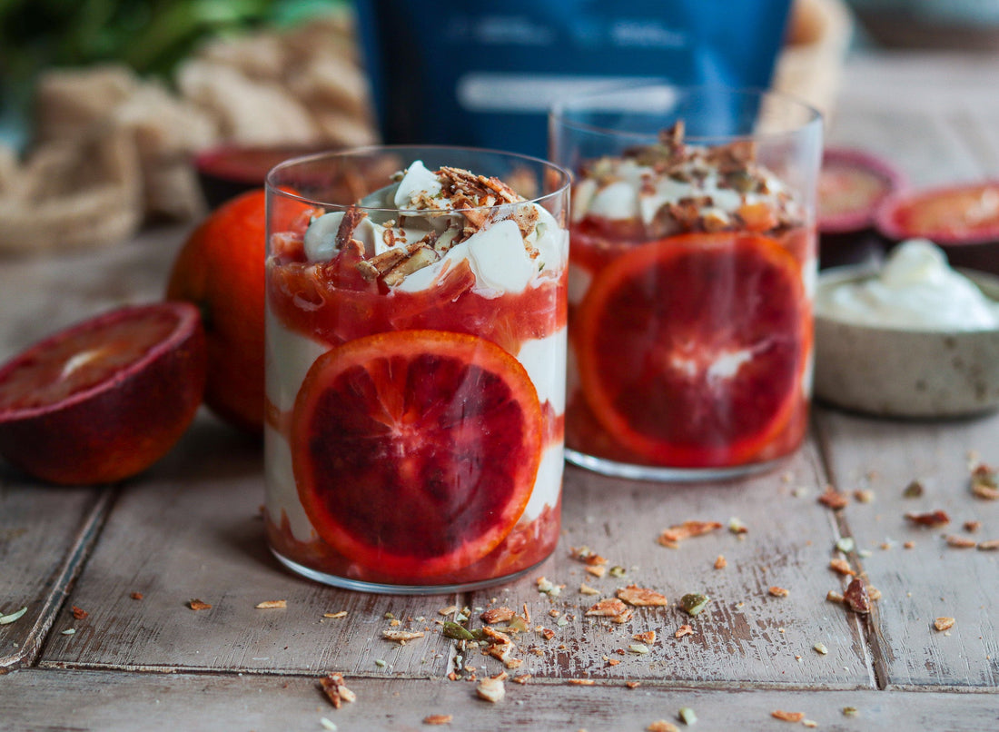 Blood Orange & Mascarpone Parfaits